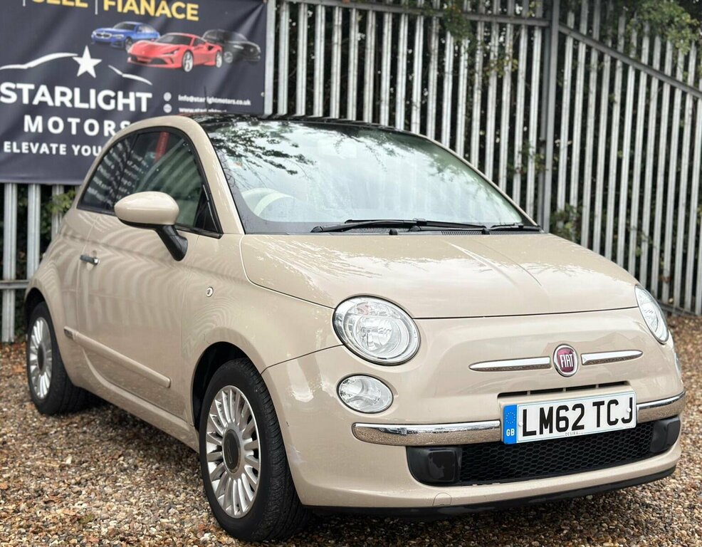 Fiat 500 1.2 Lounge Euro 4 Brown #6