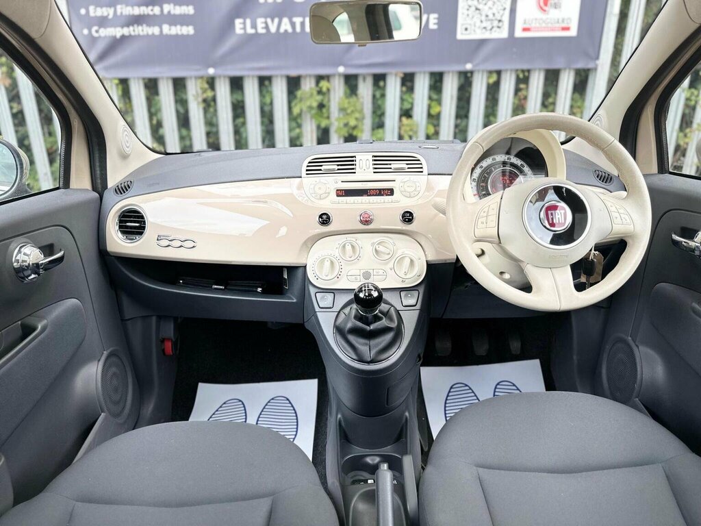 Fiat 500 1.2 Lounge Euro 4 Brown #2