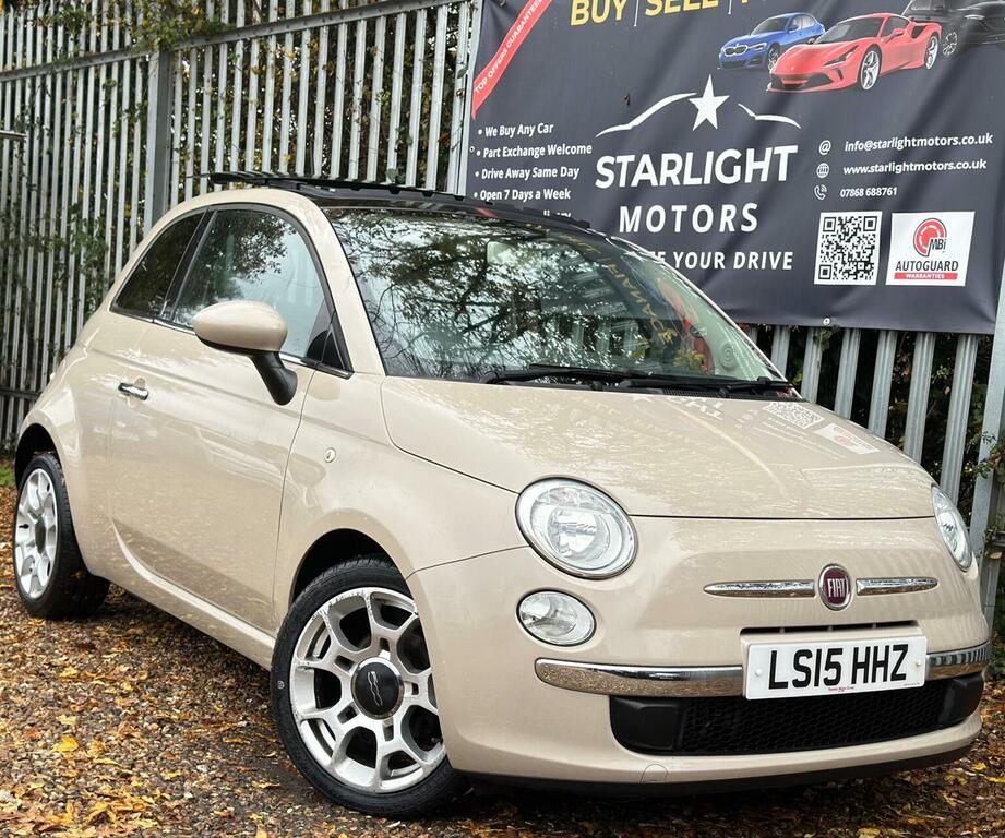 Fiat 500 0.9 Twinair Lounge Dualogic Euro 6 Ss Brown