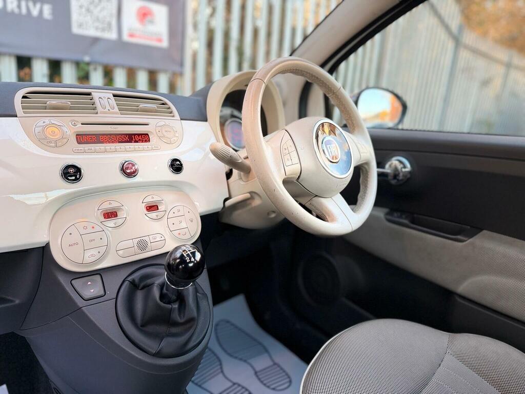 Fiat 500 1.2 Lounge Euro 5 Ss White #2