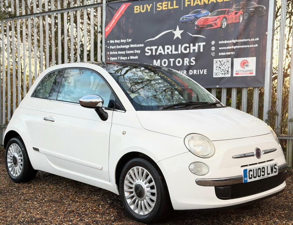 Fiat 500 1.2 Lounge Euro 5 Ss White #4