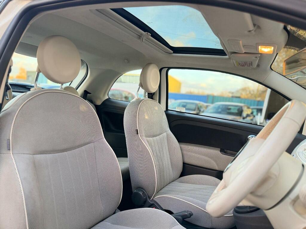 Fiat 500 1.2 Lounge Euro 5 Ss White #3