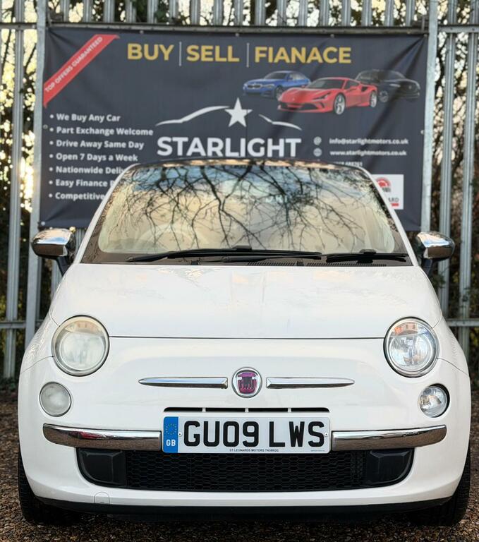 Fiat 500 1.2 Lounge Euro 5 Ss White #5