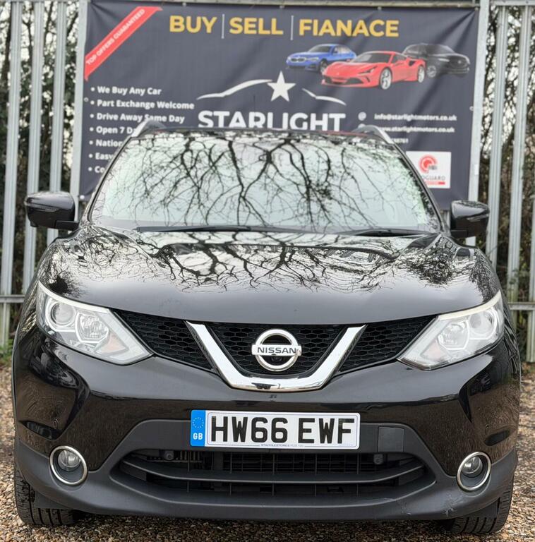 Nissan Qashqai 1.6 Dig-t N-connecta 2Wd Euro 6 Ss HW66EWF Black #6