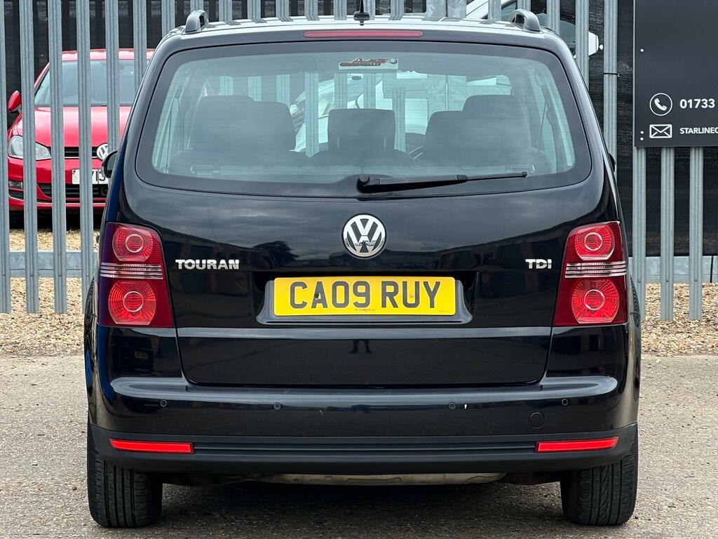 Volkswagen Touran 1.9 Tdi S 7 Seats Black #6