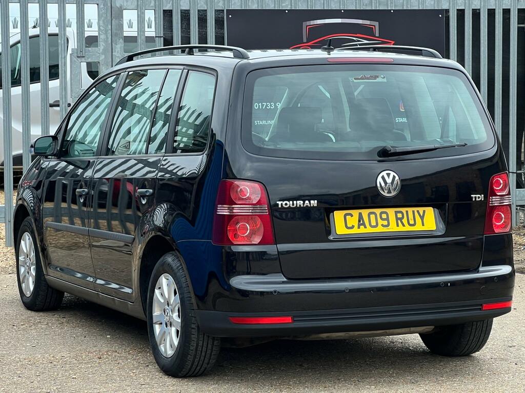 Volkswagen Touran 1.9 Tdi S 7 Seats Black #5