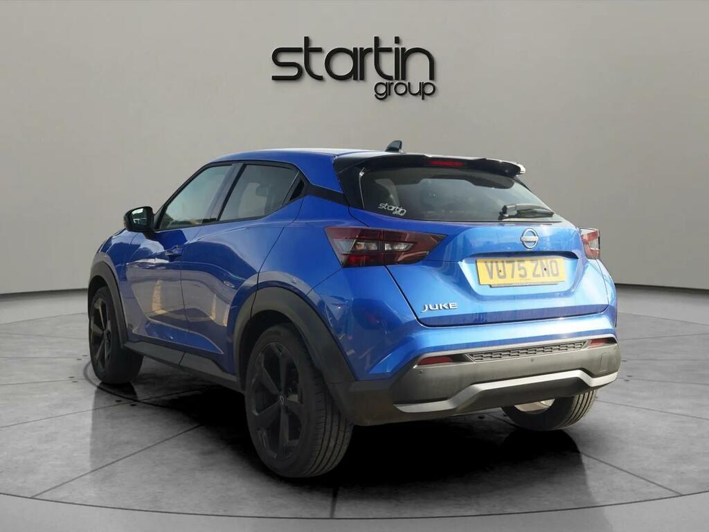 Nissan Juke 1.0 Dig-t Tekna Euro 6 Ss VU75ZNO Blue #4