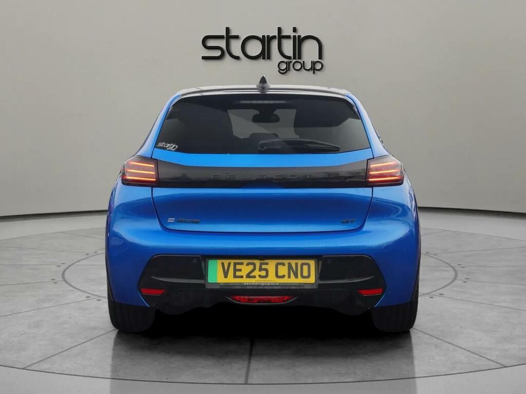 Peugeot e-208 50Kwh Gt 7.4Kw Charger VE25CNO Blue #5
