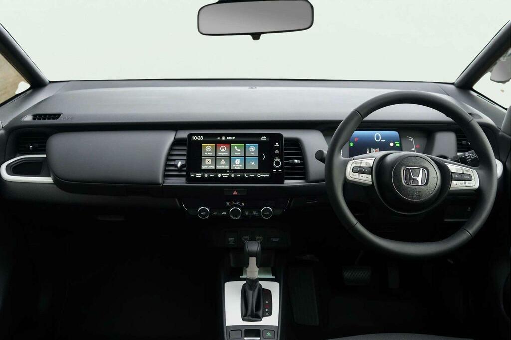 Honda Jazz 1.5 H I-mmd Elegance Hatchback Hybrid E VO75YUE Blue #4