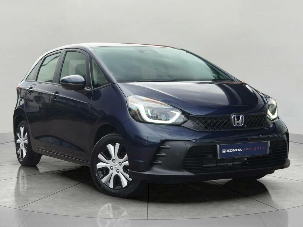 Honda Jazz 1.5 H I-mmd Elegance Hatchback Hybrid E Blue