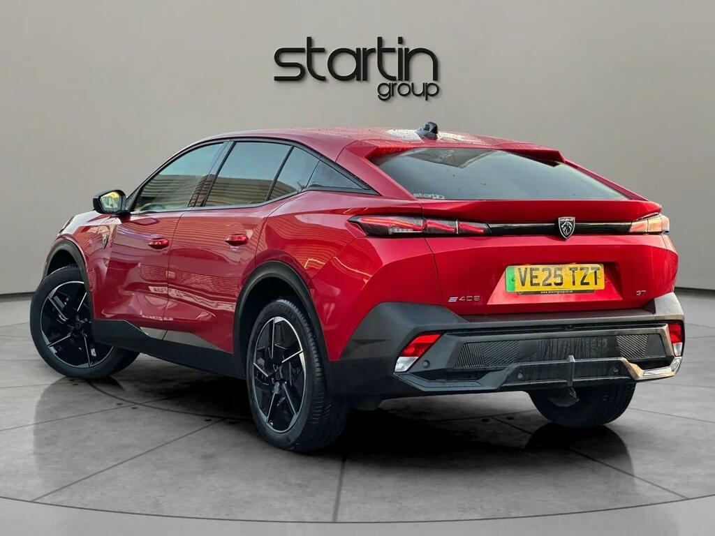 Peugeot 408 58Kwh Gt Fastback VE25TZT Red #3