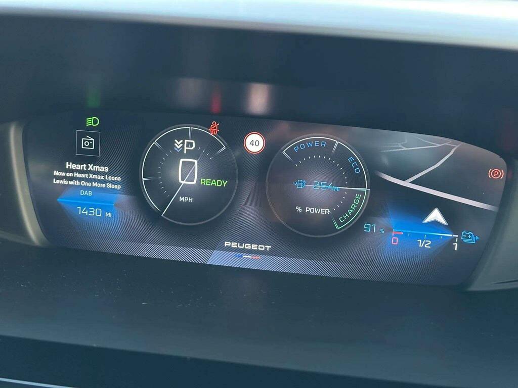 Peugeot 408 58Kwh Gt Fastback VE25TZT Red #6