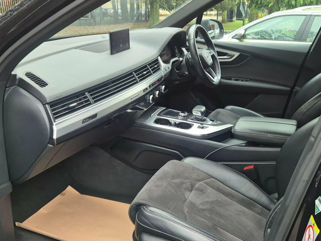 Audi Q7 3.0 Tdi V6 50 S Line Suv Tiptronic Quat DX68XGF Black #6
