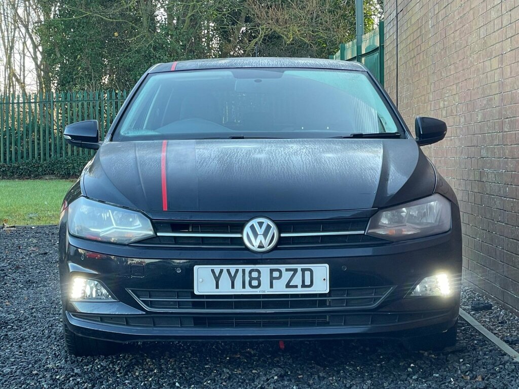 Volkswagen Polo 1.0 Tsi Beats Euro 6 Ss YY18PZD Black #2
