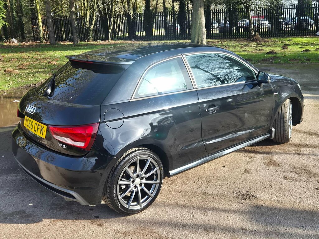 Audi A1 1.4 Tfsi Cod S Line S Tronic Euro 6 Ss YC65CFK Black #6
