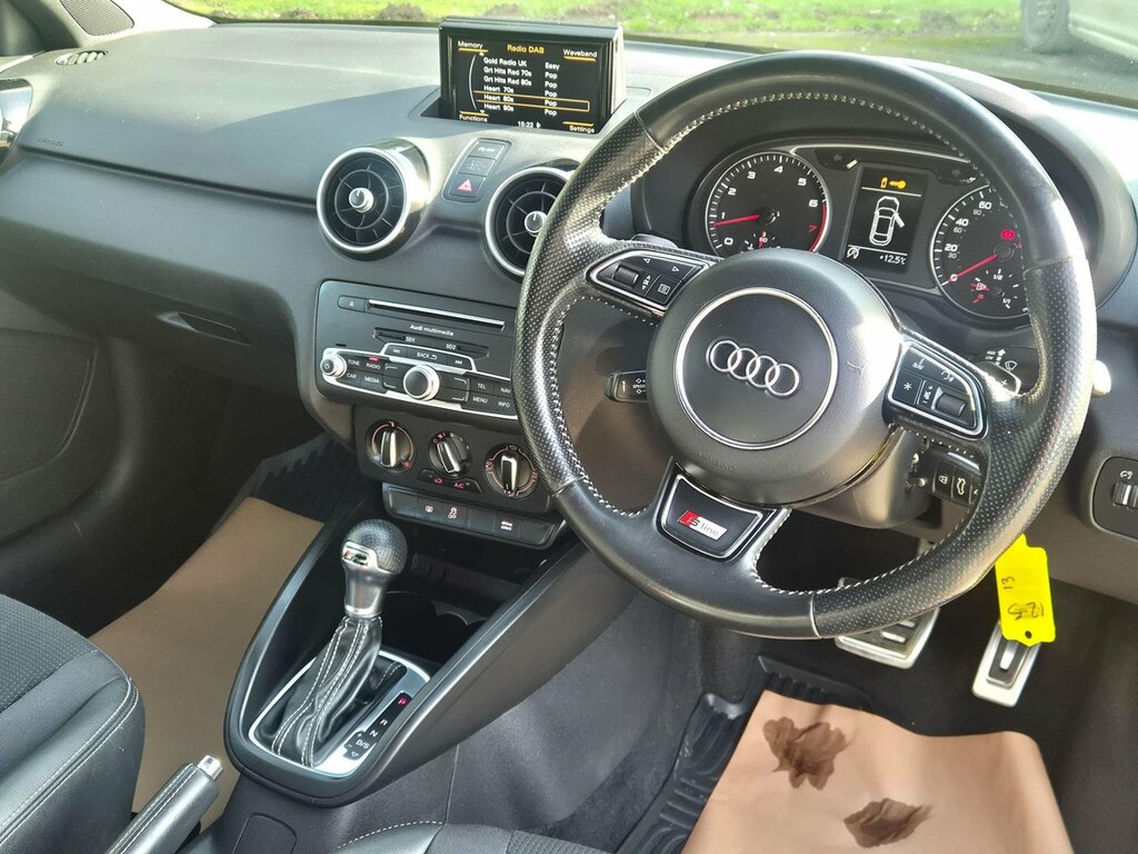Audi A1 1.4 Tfsi Cod S Line S Tronic Euro 6 Ss YC65CFK Black #5