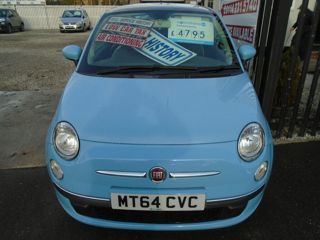 Fiat 500 Lounge Blue #3