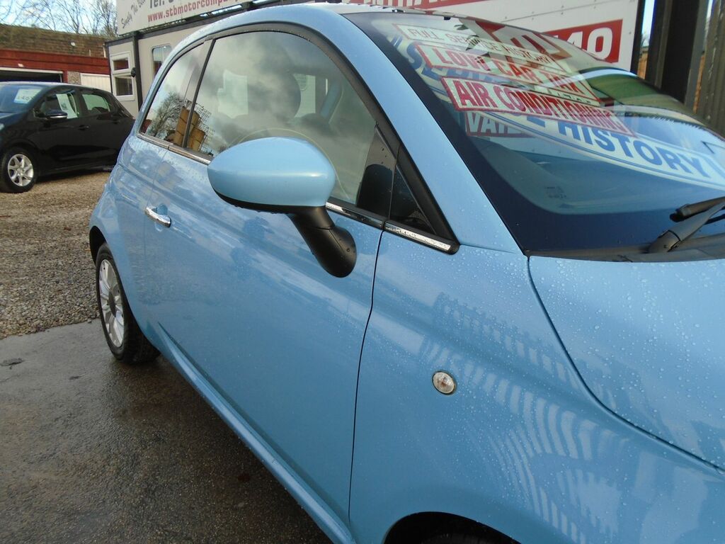 Fiat 500 Lounge Blue #4