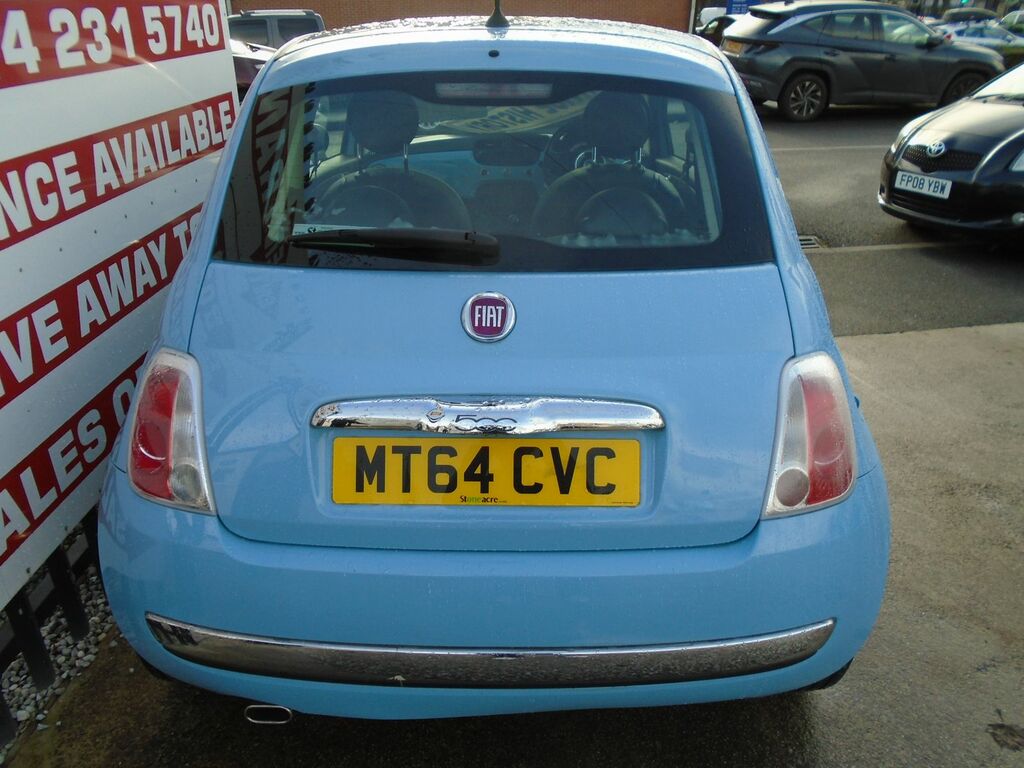 Fiat 500 Lounge Blue #6
