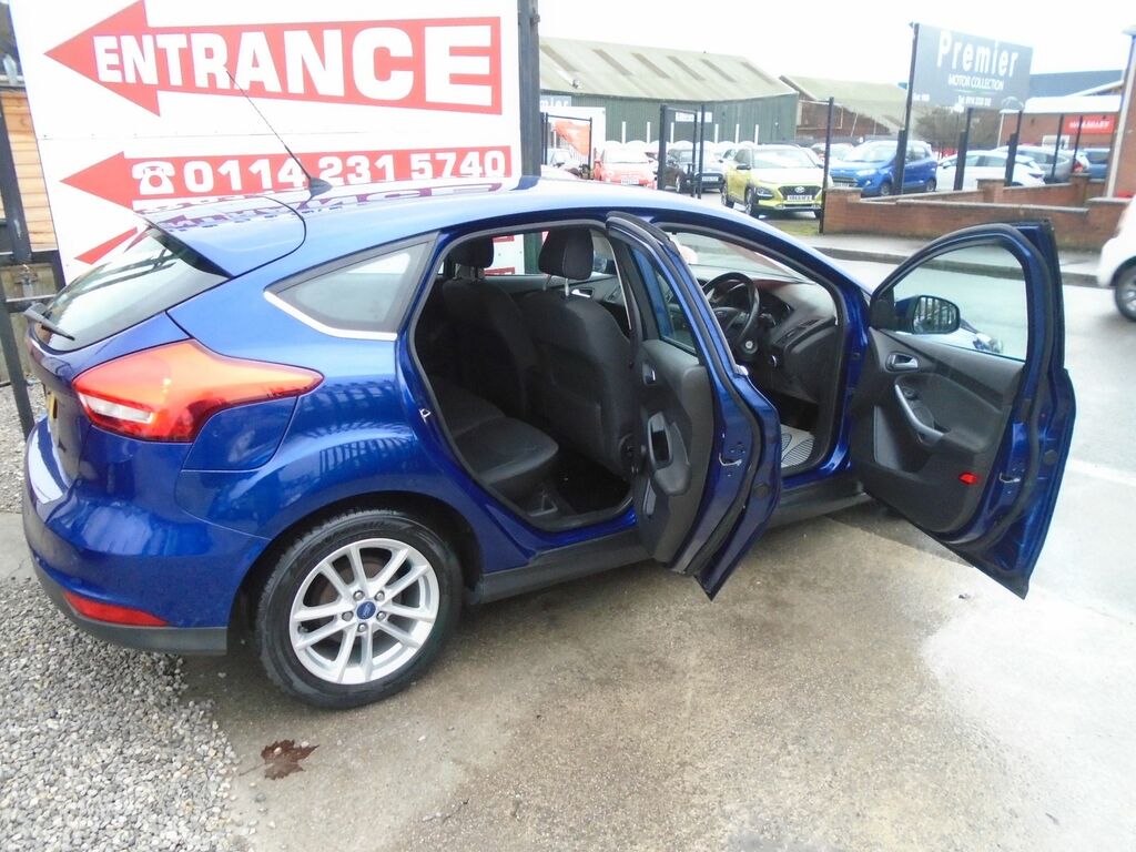 Ford Focus 1.6 Tdci Zetec Hatchback Euro 5 GX15ROU Blue #6
