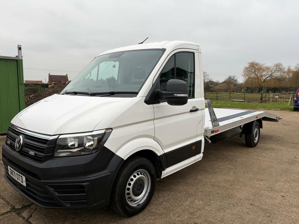Volkswagen Crafter Chassis Cab 2.0 Tdi Cr35 Bluemotion Recovery Body DN71OTD White #2