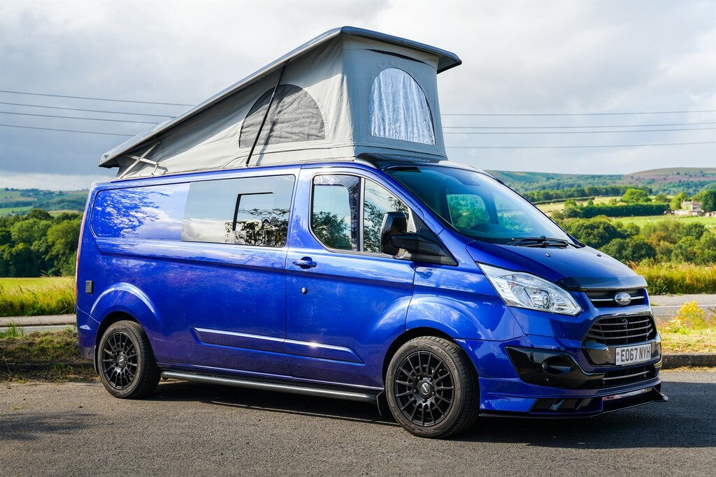 Ford Transit Custom 290 Limited Lr Dcb EO67NYH Blue