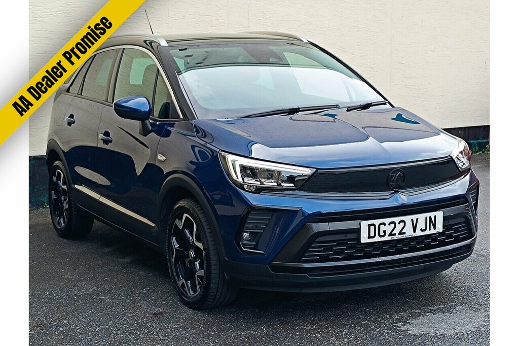 Vauxhall Crossland Turbo D Ultimate DG22VJN Blue #2