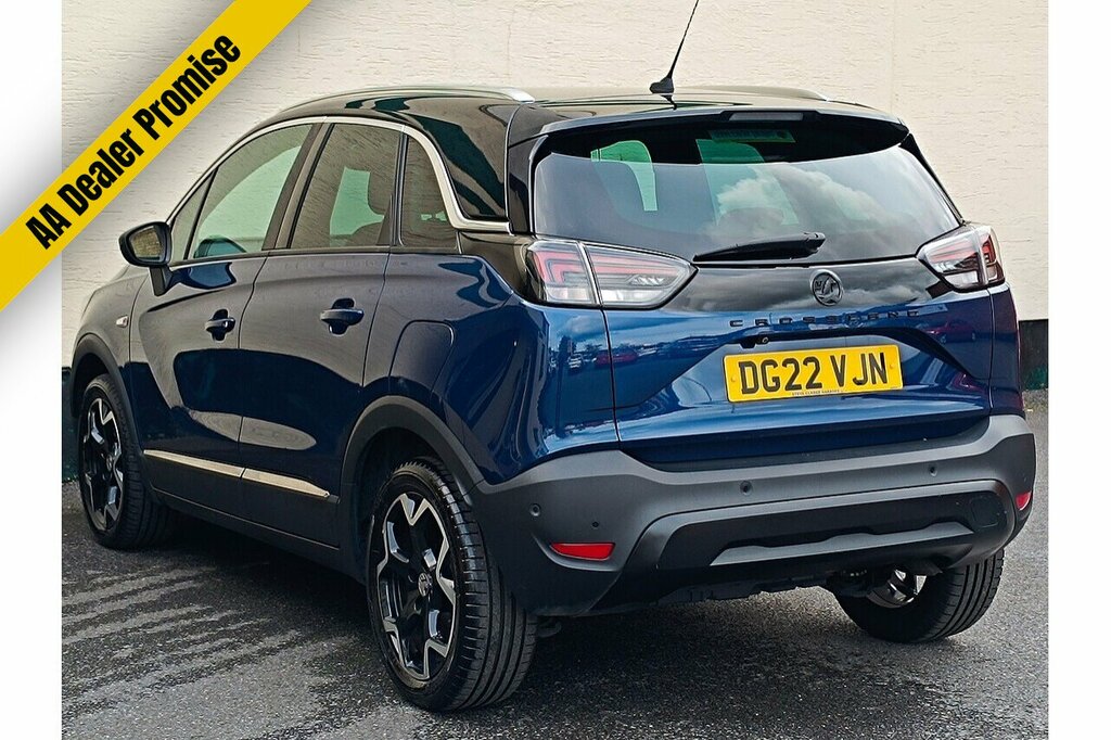 Vauxhall Crossland Turbo D Ultimate DG22VJN Blue #5