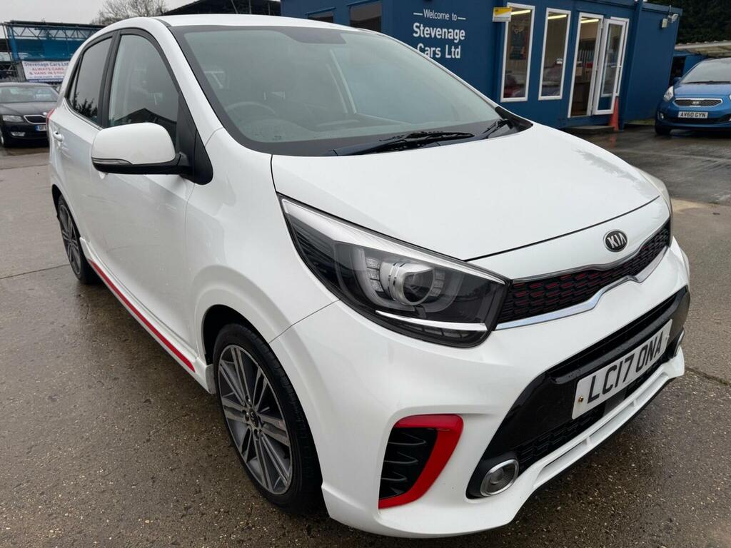 Kia Picanto Hatchback 1.0 Gt-line Euro 6 201717 LC17ONA White #2