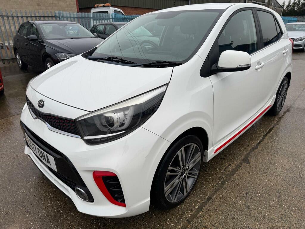 Kia Picanto Hatchback 1.0 Gt-line Euro 6 201717 LC17ONA White #4
