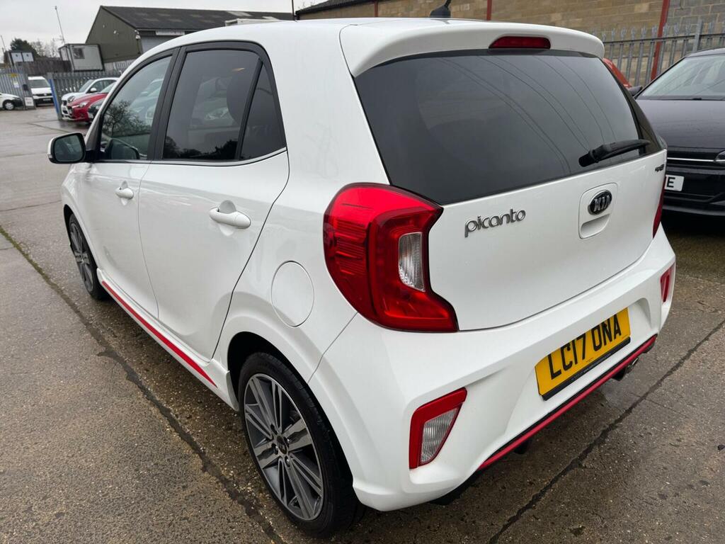 Kia Picanto Hatchback 1.0 Gt-line Euro 6 201717 LC17ONA White #6