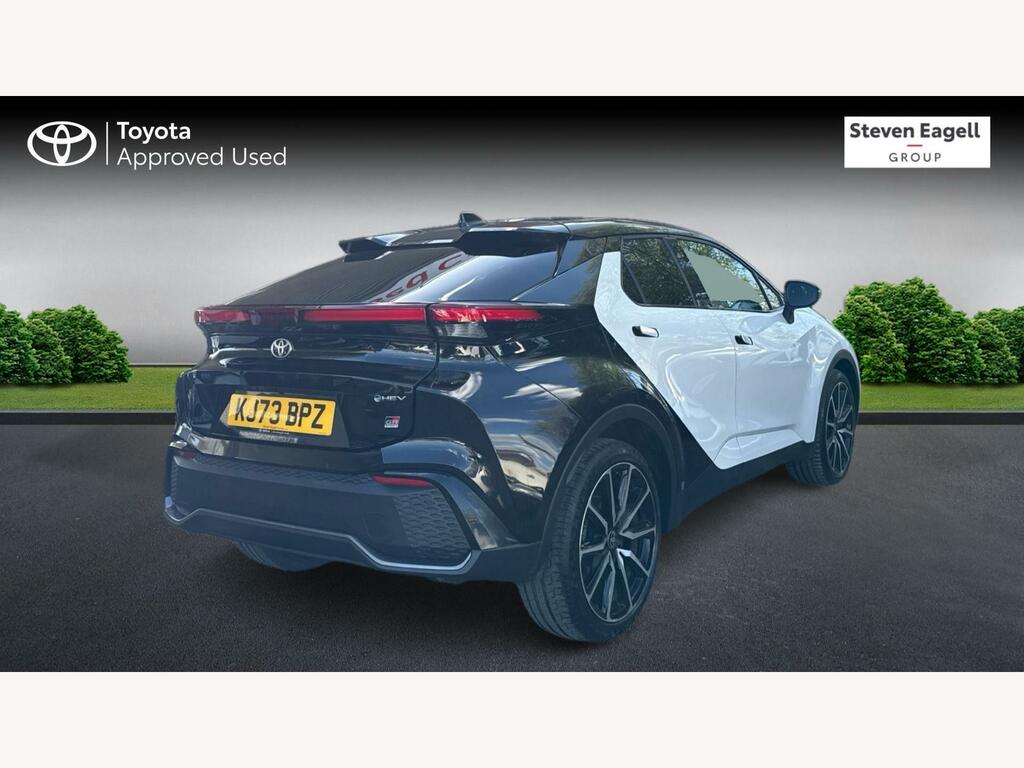 Toyota C-Hr 2.0 Vvt-h Gr Sport Cvt Euro 6 Ss KJ73BPZ White #3