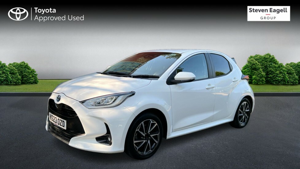 Toyota Yaris 1.5 Vvt-h Design E-cvt Euro 6 Ss KS23OZD White #3