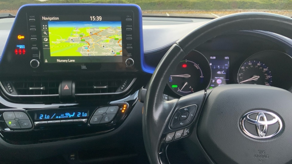 Toyota C-Hr 2.0 Vvt-h Dynamic Cvt Euro 6 Ss Blue #6