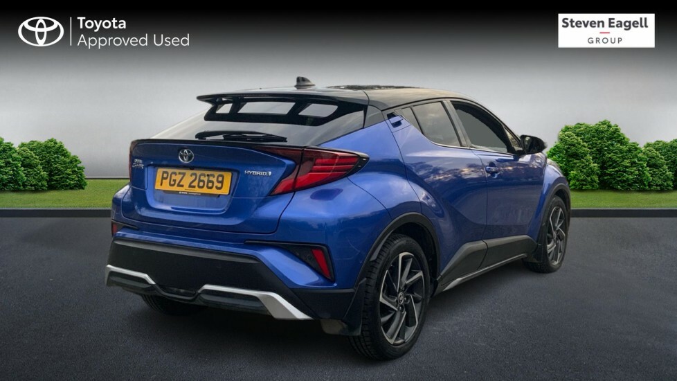 Toyota C-Hr 2.0 Vvt-h Dynamic Cvt Euro 6 Ss Blue #2