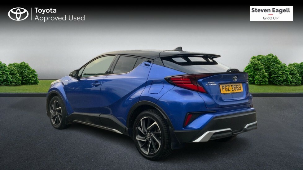 Toyota C-Hr 2.0 Vvt-h Dynamic Cvt Euro 6 Ss Blue #4
