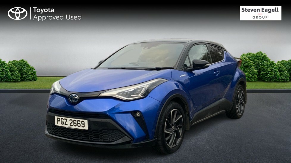 Toyota C-Hr 2.0 Vvt-h Dynamic Cvt Euro 6 Ss Blue #3