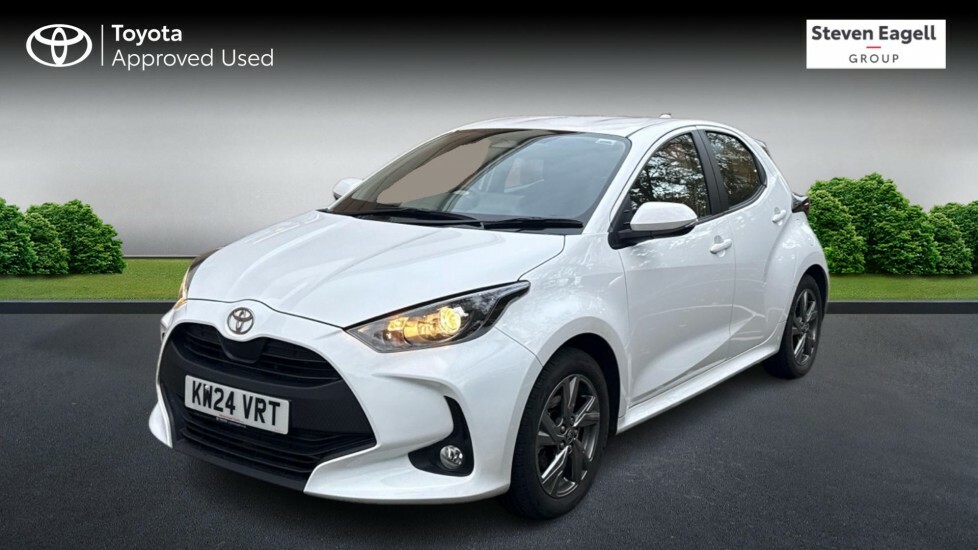Toyota Yaris 1.5 Vvt-h Icon E-cvt Euro 6 Ss KW24VRT White #3
