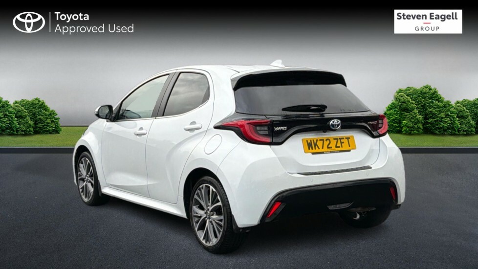 Toyota Yaris 1.5 Vvt-h Excel E-cvt Euro 6 Ss WK72ZTF White #4