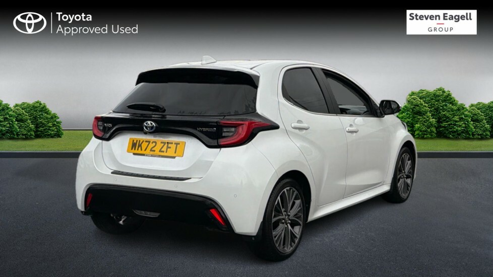 Toyota Yaris 1.5 Vvt-h Excel E-cvt Euro 6 Ss WK72ZTF White #2