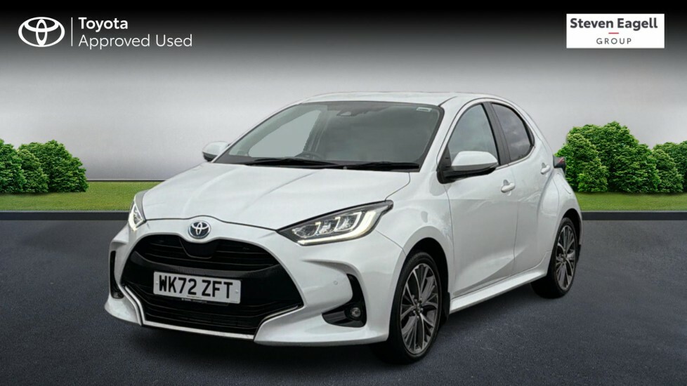 Toyota Yaris 1.5 Vvt-h Excel E-cvt Euro 6 Ss WK72ZTF White #3