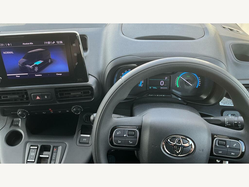 Toyota Proace City 50Kwh Icon Short Panel Van Swb 7Kw Obc Grey #5