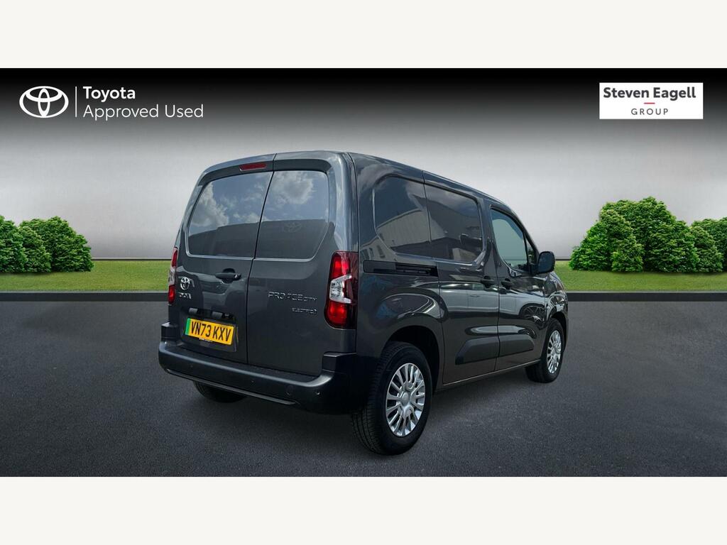 Toyota Proace City 50Kwh Icon Short Panel Van Swb 7Kw Obc Grey #2