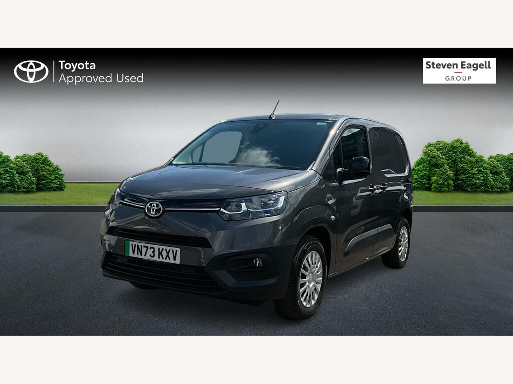 Toyota Proace City 50Kwh Icon Short Panel Van Swb 7Kw Obc Grey #3