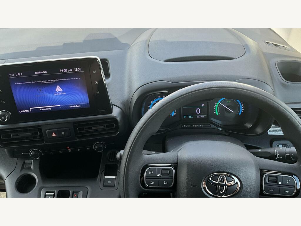 Toyota Proace City 50Kwh Icon Short Panel Van Swb 7Kw Obc Grey #6