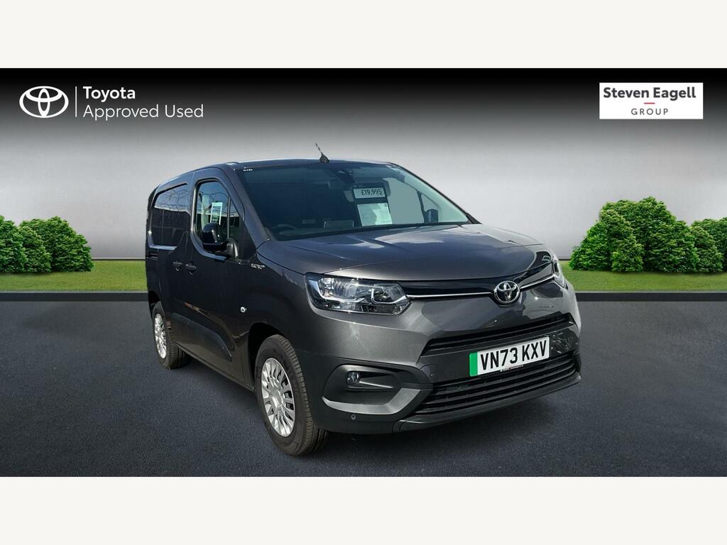 Toyota Proace City 50Kwh Icon Short Panel Van Swb 7Kw Obc Grey