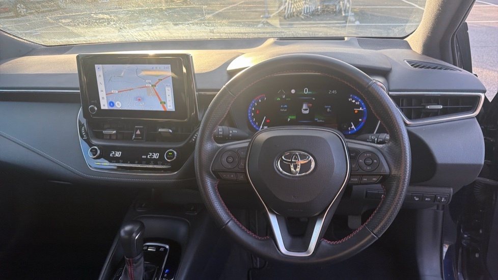 Toyota Corolla 1.8 Vvt-h Gr Sport Touring Sports Cvt Euro 6 Ss FG72HFD Blue #6