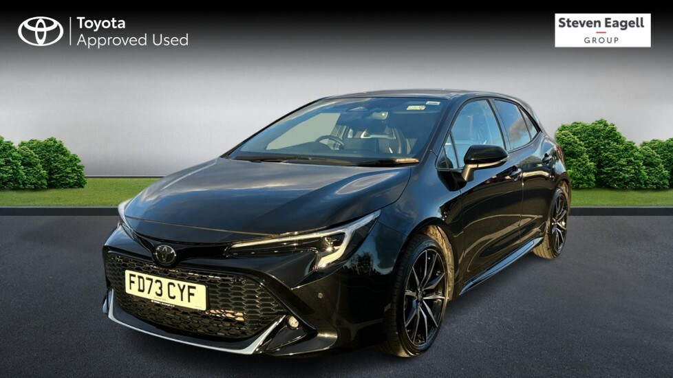 Toyota Corolla 1.8 Vvt-h Gr Sport Cvt Euro 6 Ss FD73CYF Black #3