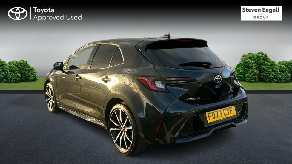 Toyota Corolla 1.8 Vvt-h Gr Sport Cvt Euro 6 Ss FD73CYF Black #4