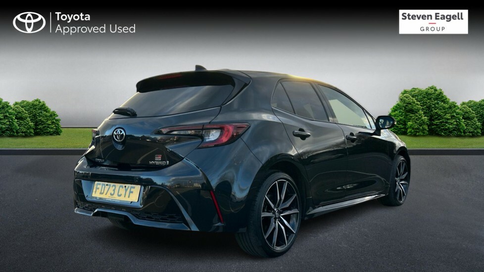 Toyota Corolla 1.8 Vvt-h Gr Sport Cvt Euro 6 Ss FD73CYF Black #2